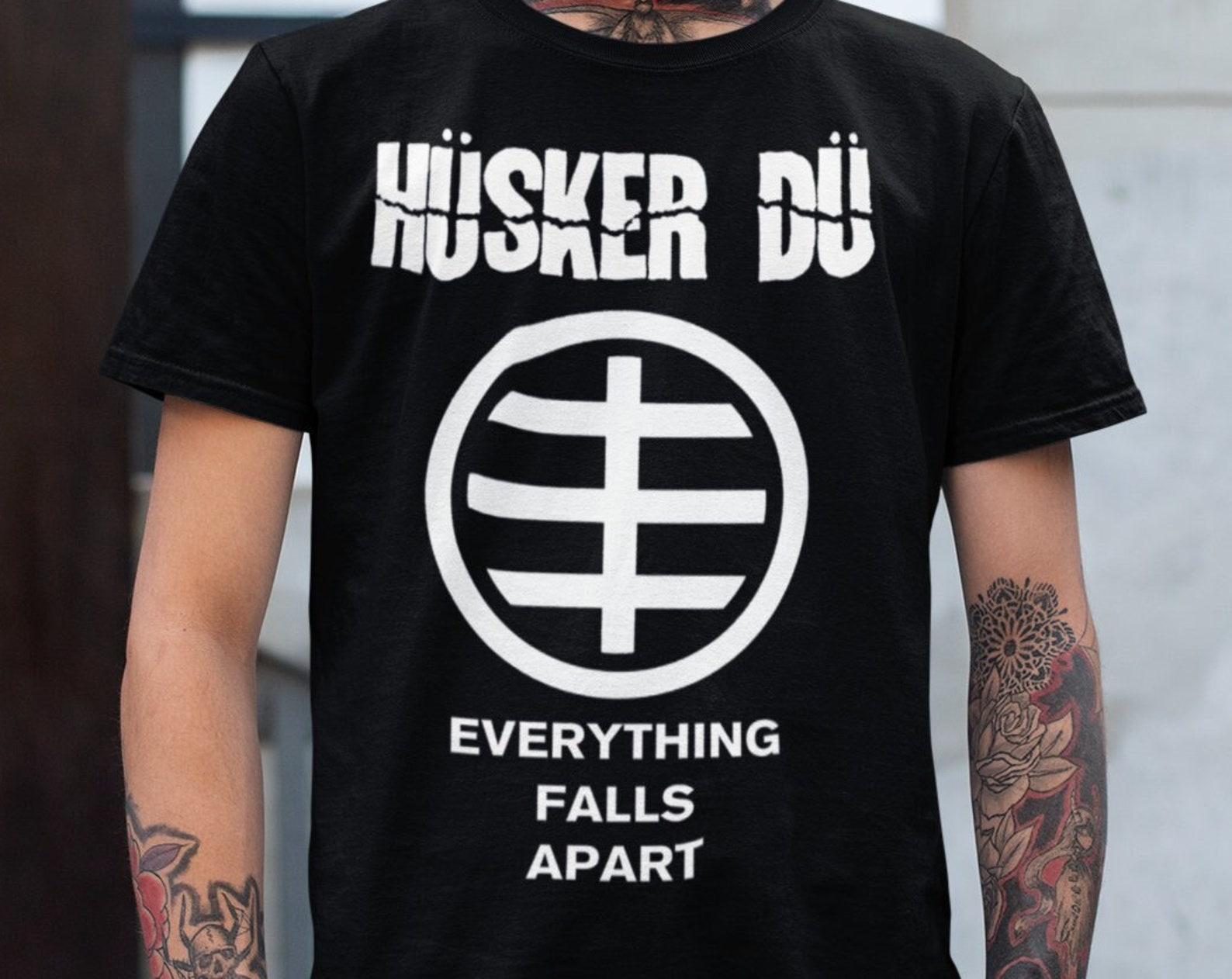 Hüsker Dü T-shirt - Everything Falls Apart Design 4XL