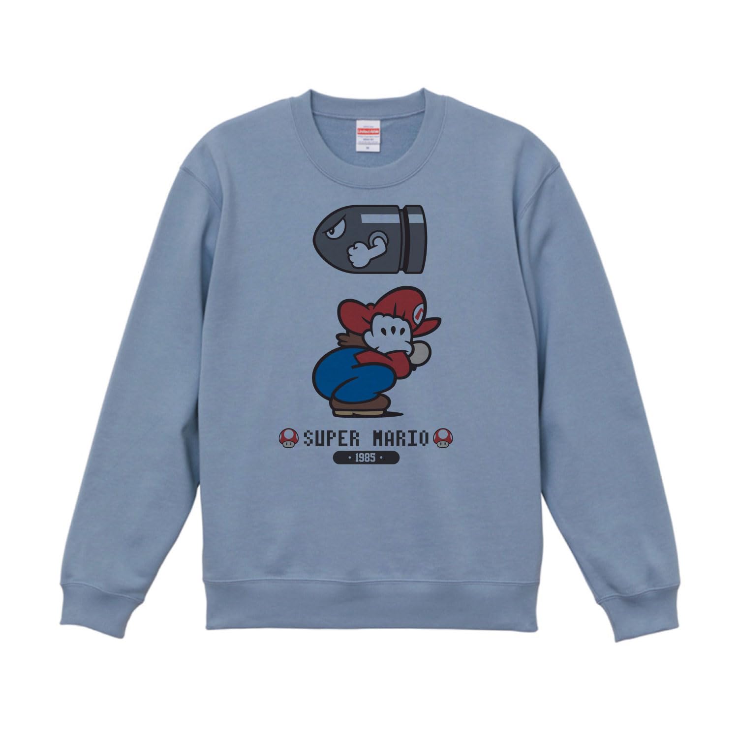 Свитшот Small Planet Nintendo Super Mario, Марио и Убийца Блю, Средний
