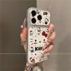 Applicable To Apple 17promax Mobile Phone Case Cartoon Cute Iphone16 Anti-drop 15 All-inclusive Blushing Kitty Cat