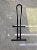 Vertical L-Shaped Bicycle Rack & Display Stand for Mountain Bikes