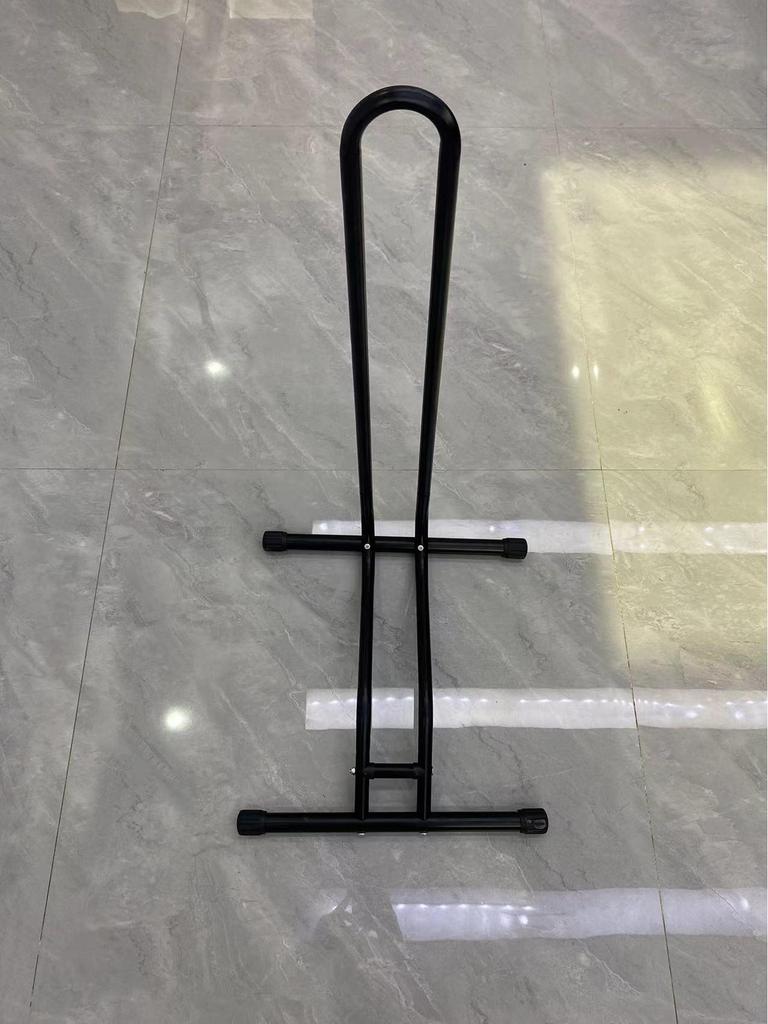 Vertical L-Shaped Bicycle Rack & Display Stand for Mountain Bikes