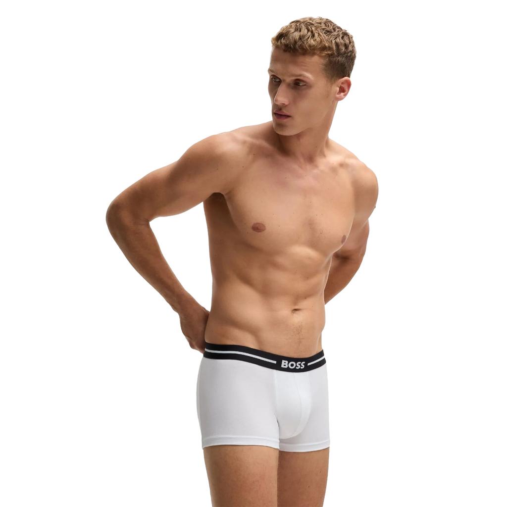 BOSS Men's Cotton Stretch Boxer Shorts (Pack of 3)