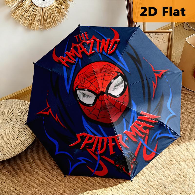 1pc Spider-Man umbrella Portable 8-rib structure suitable for all seasons, home, travel, outdoor umbrella