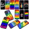 Gay Lesbian LGBT Rainbow Pride Phone Cover Case for Samsung Galaxy S25 S24 S22 S23 FE Ultra Plus A56 A05 A06 A15 A16 A55 S7 Edge