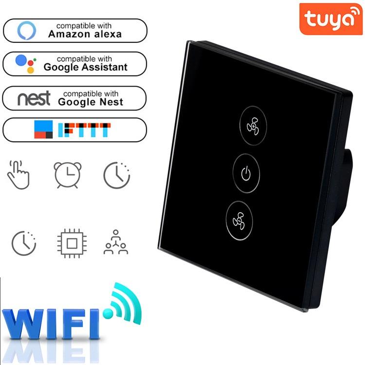 Smart Home Product Fan Speed Regulator Tuya WiFi Smart Fan Speed Control Fan Controller Switch