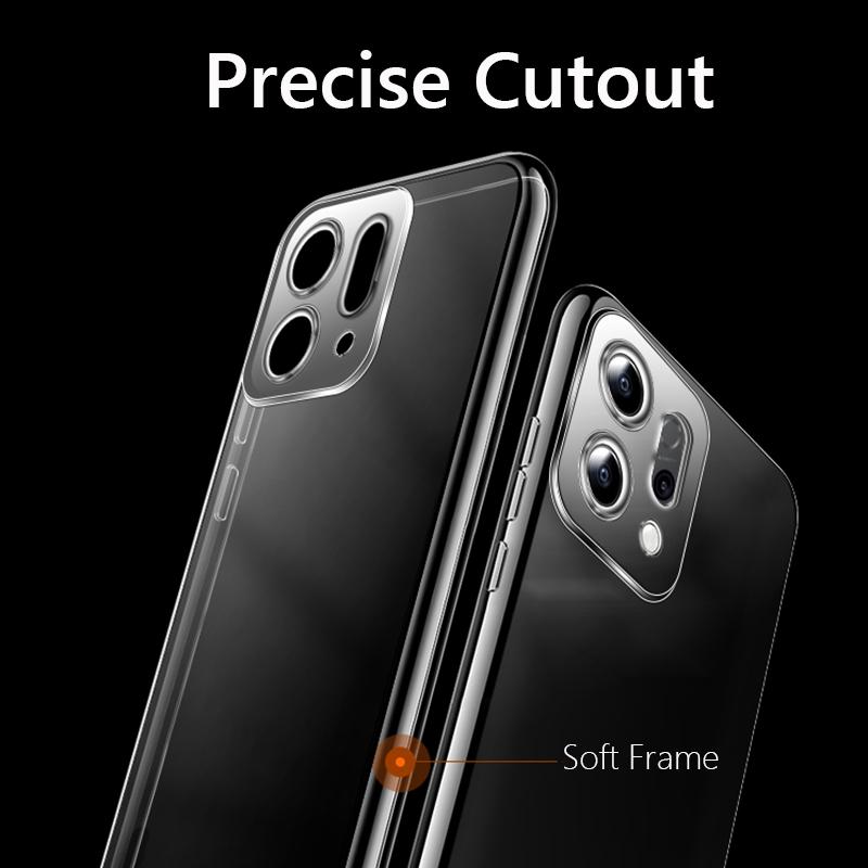 EUCAGR Soft TPU Clear Transparent Phone Case For OPPO Reno14 Pro Reno 14 Pro 14F Back Cover Fundas Capa
