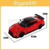GTR R35 Nismo Modellauto aus Metall mit Sound und Lichteffekten – das perfekte Geschenk für Kinder