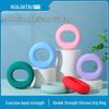 Dual Force Silicone Grip Ring Hand Strengthener for Men's Rehab and Massage