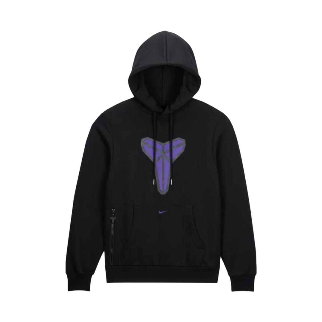 Nike Kobe Dri-FIT Standard Issue Basketball Hoodie Asia Sizing Black Field Purple Men s HF0067-010 S