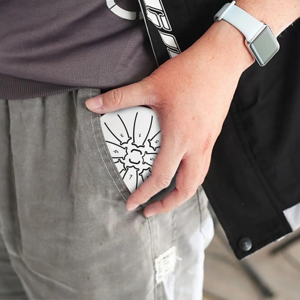 Multicolour Mini Hand Pan Drums 4 Inch 8 Notes Meditation Drum Ethereal Drum  Adults/Teens