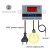 W3001 Digital Thermostat 220V 12V 24V Temperature Controller for Heating Cooling Microcomputer Incubator