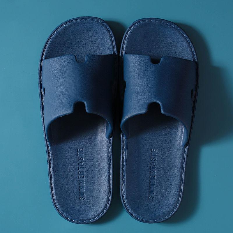 Slippers Women's Home Couple Hotel Bathroom Non-slip Thick Bottom Massage Indoor Summer Cool Slippers Men