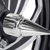 Motorcycle Front Axles Spikes Nut Caps Precisions Aluminum Motorcycle Front Axles Nut Covers Quick Installation for Bikes