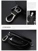 Universal Cross Pattern Car Key Bag with Zipper and Waist Hook
