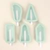 Set(5PCS) Summer Homemade Silicone Ice Cream Mold With Multiple Shapes For Household Ice Cream Making Tools