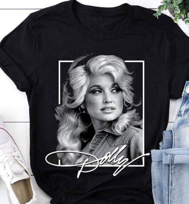 

Dolly Parton Signature Shirt 4XL