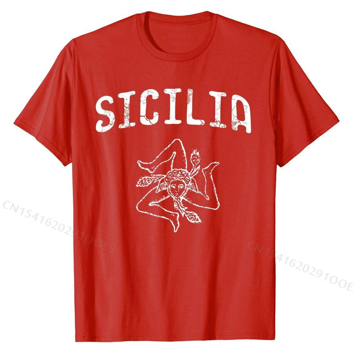Sicilia Italy Sicily Sicilian Siciliano Italia итальянская футболка с принтом на футболках модные топы футболка хлопковая мужская повседневная футболка S