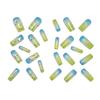 Blue And Green Gradient Wearable Nails Long Butterfly Manicure Fake Manicure Nails