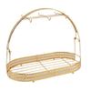 Mug Holder Stand Iron Coffee Cups Dishes Organizer Mug Drainer Storage Drying Rack with 6 Hooks for