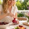 Food-Grade Pitter for Baking and Making, Also Works for Olives - Multifunctional Kitchen Tool