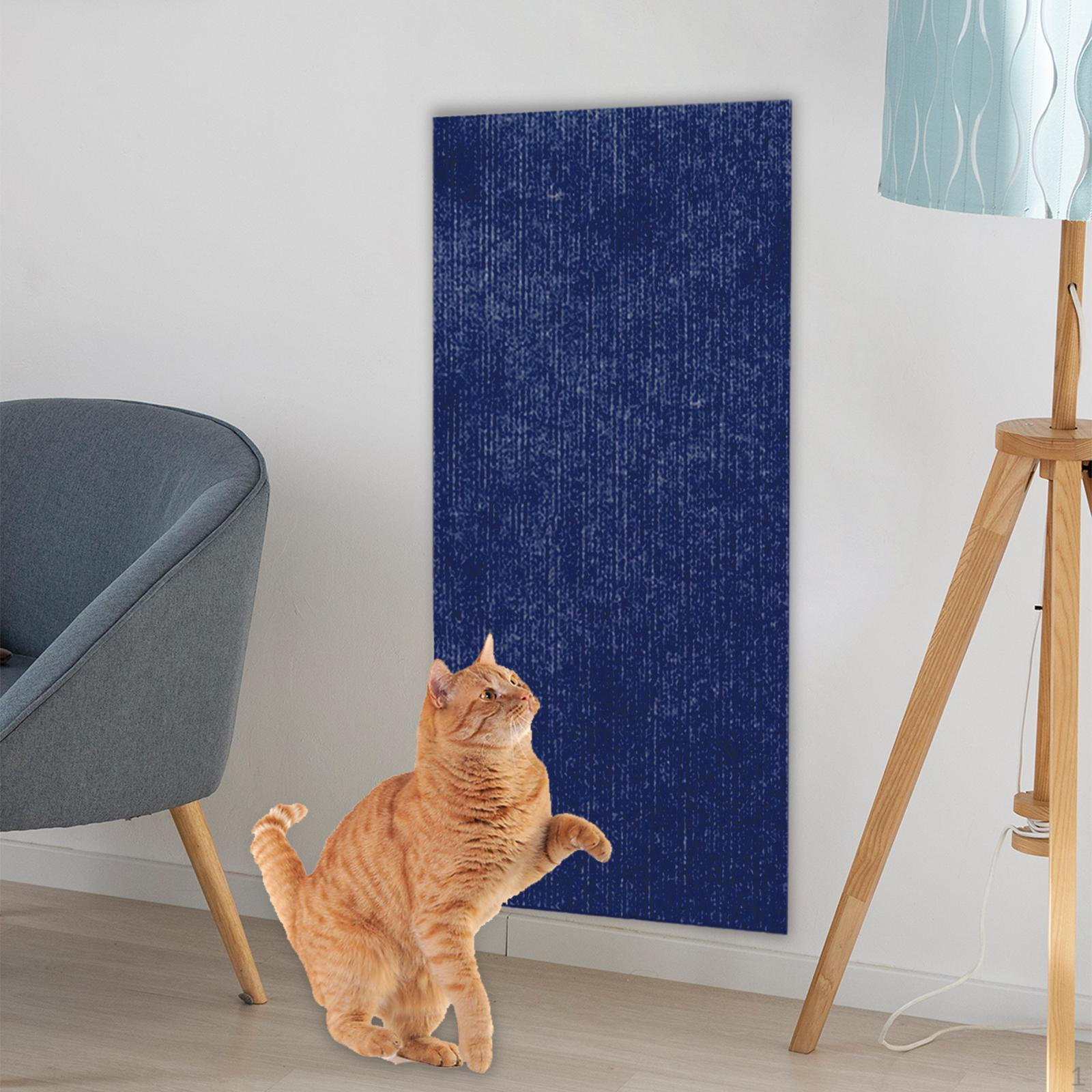 

Килимок для захисту меблів від кота синій