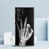 Autumu X Ray Hand Bones Soft Cover for Samsung Galaxy S25 Edge S26 S24 S23 Ultra Phone Case S22 S21 Plus S20 FE Print Pattern Sh