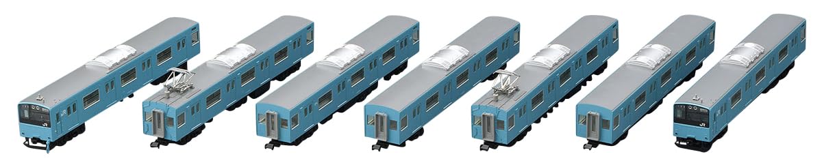 

Tomytec TOMIX N Gauge JR 201 Series JR West 30N Updated Car Sky Blue Set Model Train 98855