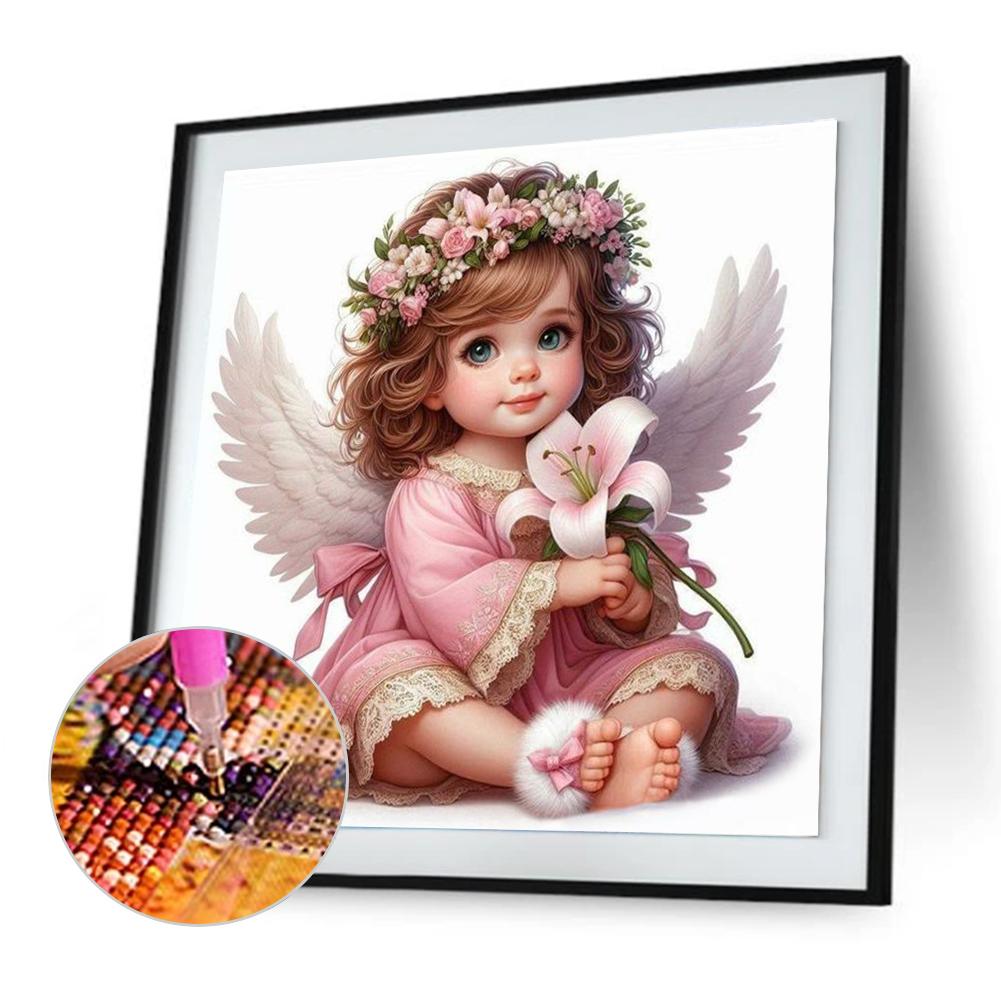 5D DIY Full Round Drill Diamond Painting Kid Kit Home Decor Art Craft AU