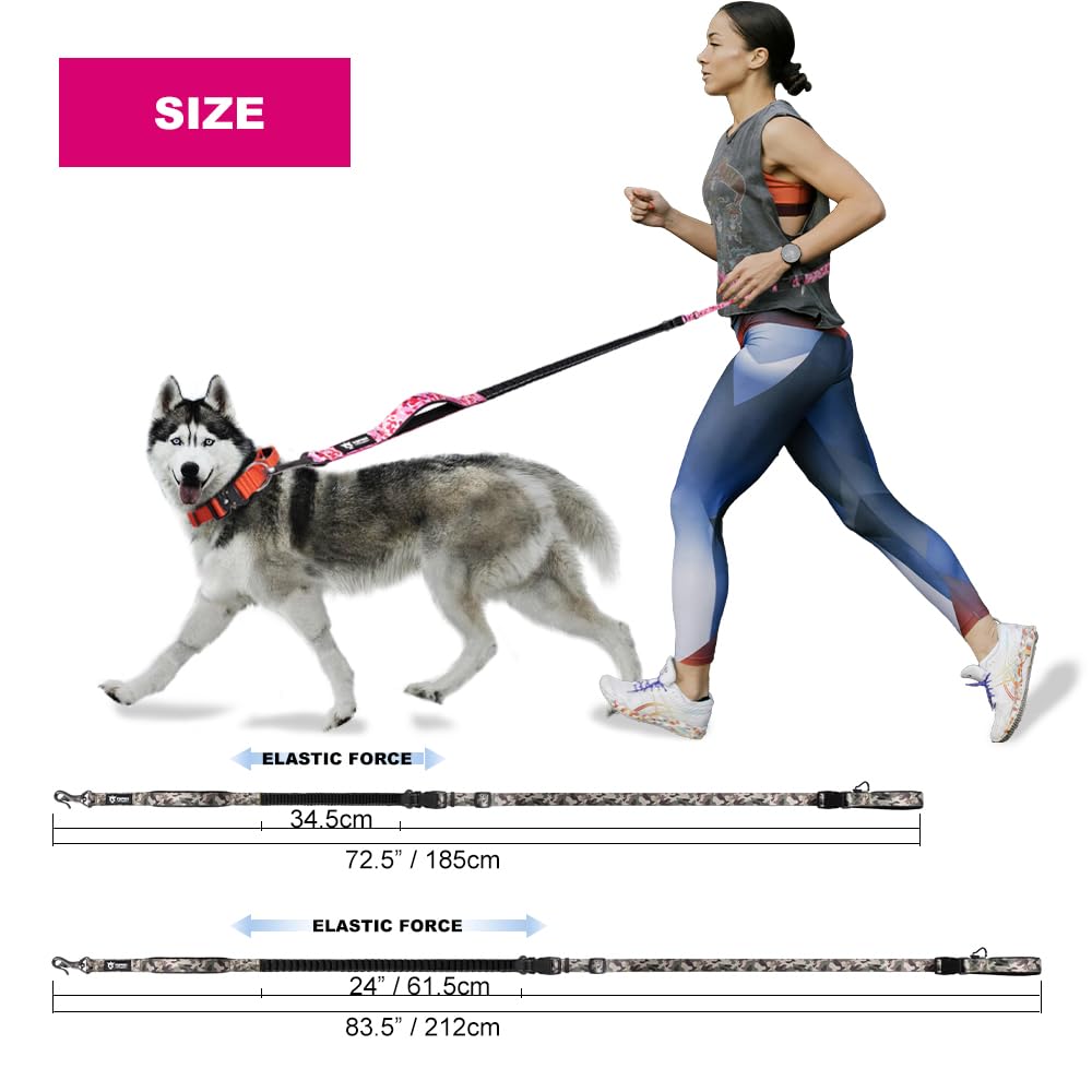 TSPRO Dog Compatible with Car Seat Shock Cushion Suitable for Medium and Large Safe and Durable Design Lead, Multi-Functional Lead, Hands-Free,