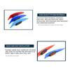 2PCS Motorcycle Modification Wind Wing Motorbike Body Decoration Moto Front Side Spoiler Aerodynamic Wing Set Motorbike Accessor