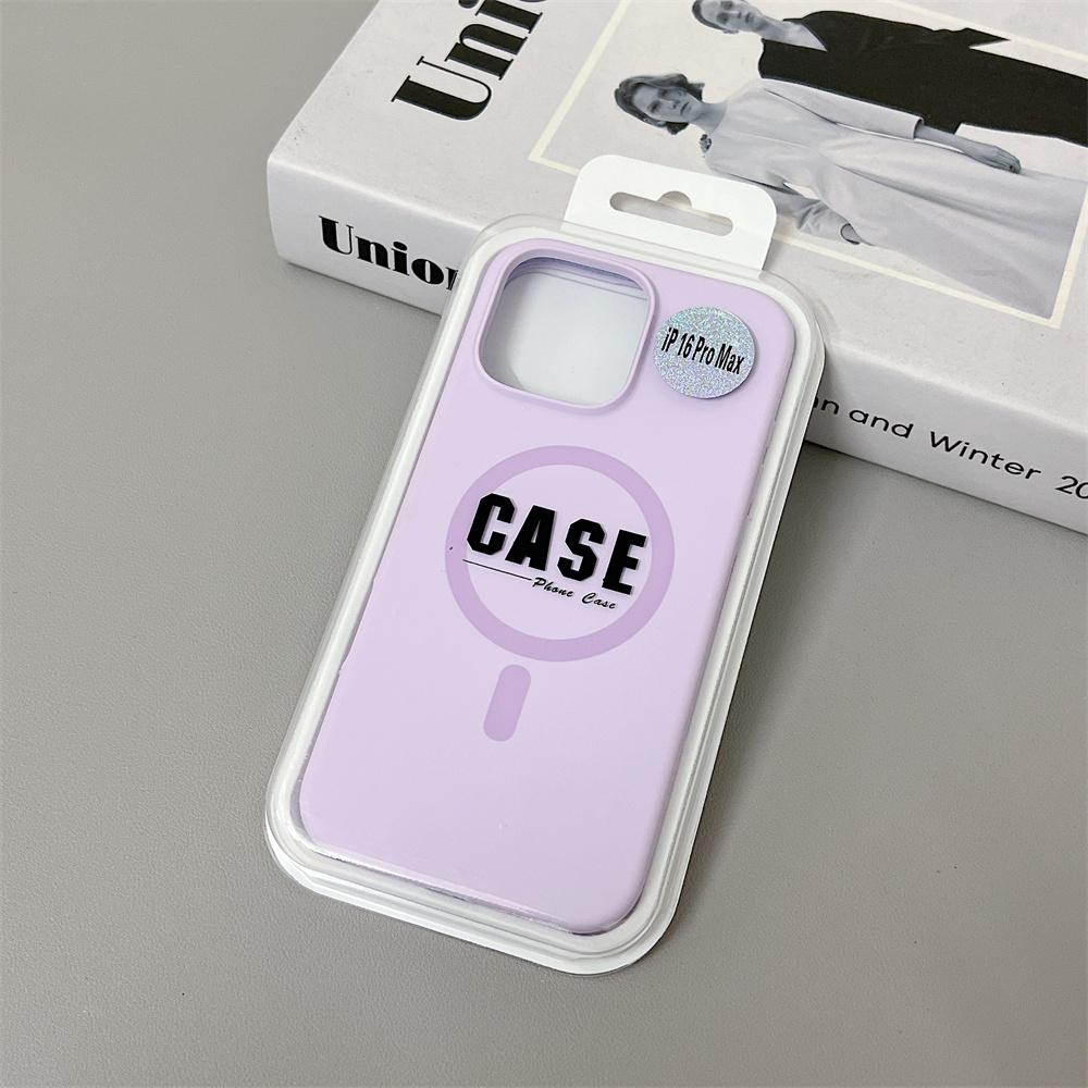 

Official Same Original Liquid Silicone Phone Case for iPhone 16 15 14 13 12 Pro Max Magsafe Wireless Charging Magnetic Cover For iPhone 13 Pro