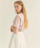 THEFRHT Standard Logo Round Neck T-Shirt Pink