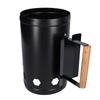 Chimney Starter Fast Ignition Safe Use Good Air Permeability Good Rust Resistance Charcoal Starter for BBQ Camping