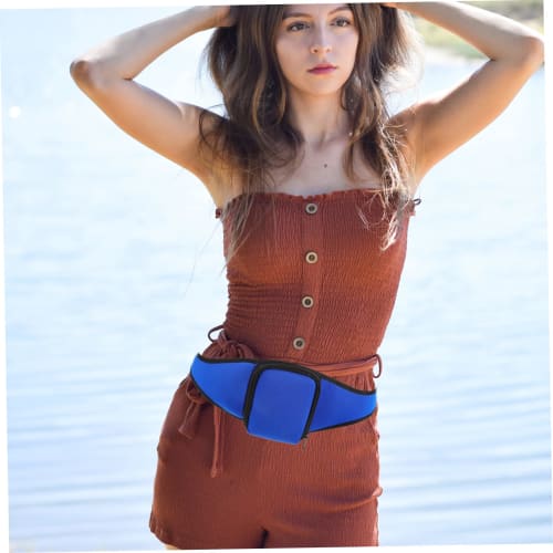 Mikinona Gym Belt, Portable Microphone, Running Waist Pack, Microphone Holder for Mic Stand, Tote Insert, Organizer, Sports Pouch for Mic, Mic Carry