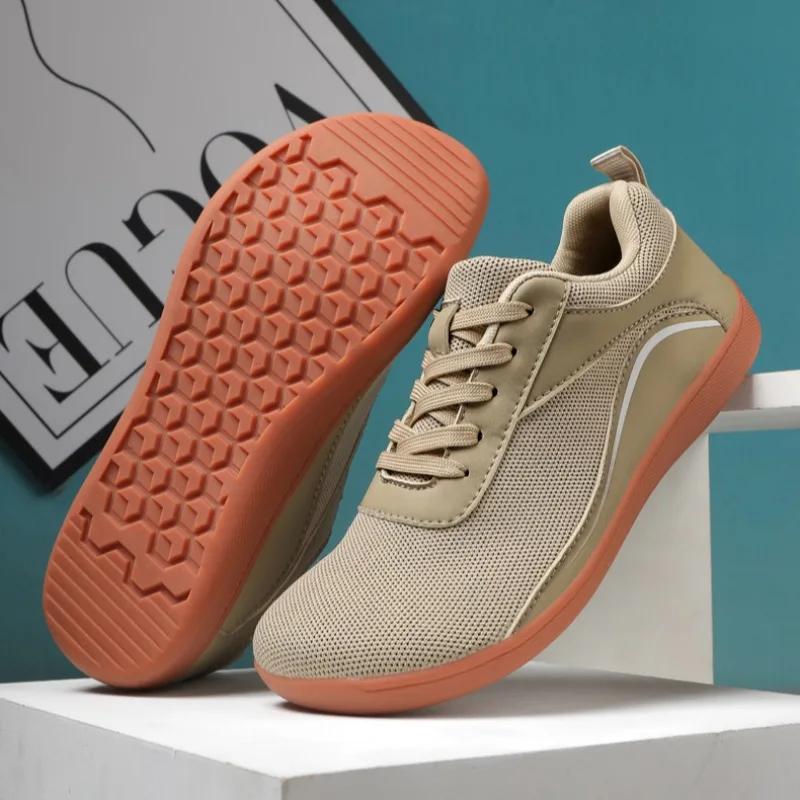 Unisex's Shoes 2024New Comfort Walking Flats Mesh Breathable Sneakers for Men Tennis Training Shoes Barefoot Shoes for Women Men