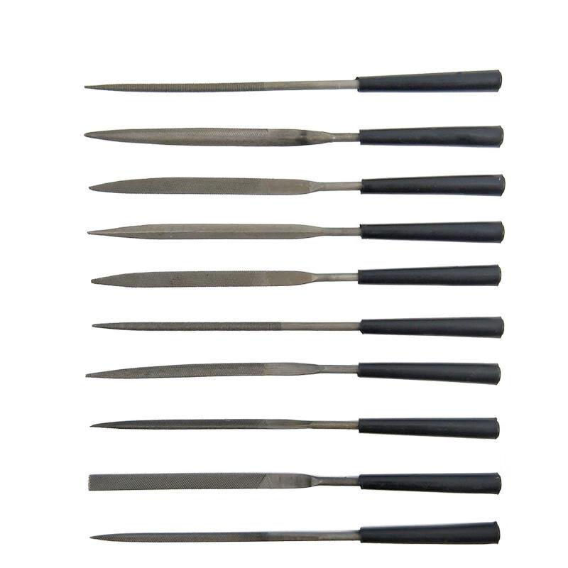 Plastic Handle Assorted Steel File Set