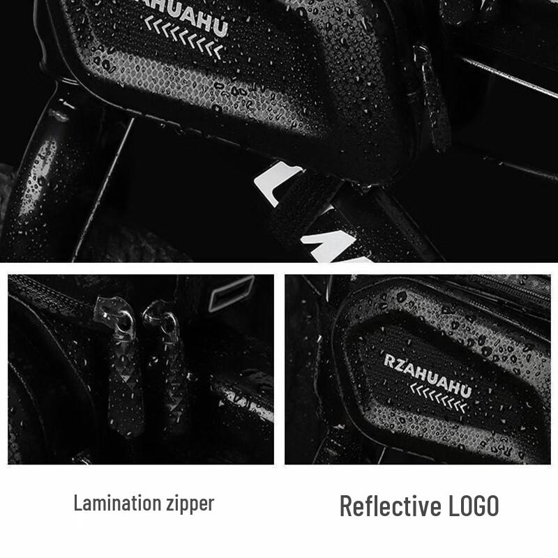 GEETHA Double-Sided Splash-Proof Bicycle Top Tube Bag