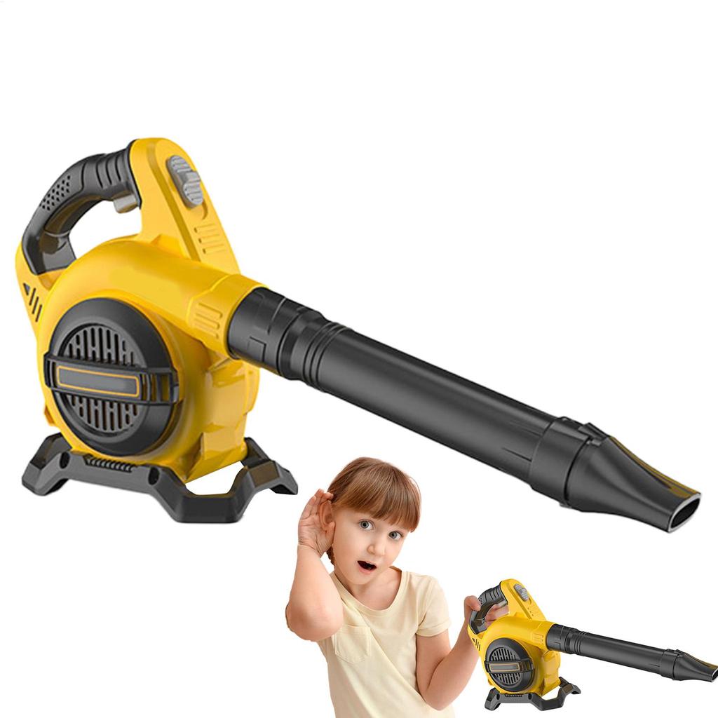 Battery Operated Leaves Blower for Kids Cordless Air Blower Vacuum Cleaner Garden Leaf Dust Computer Collector Power Air Blower