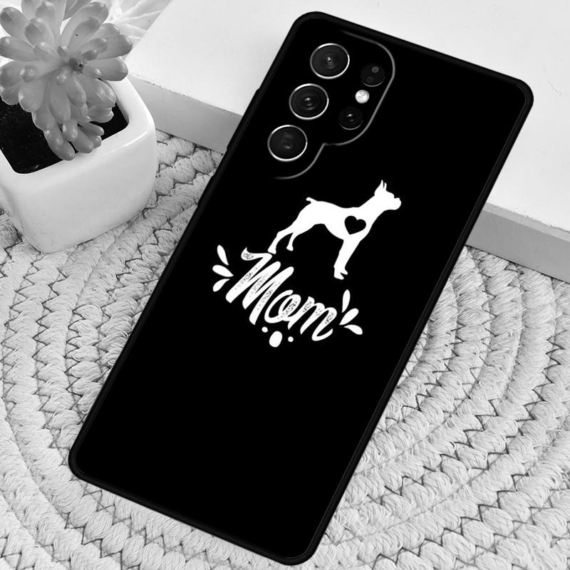 Cute Boxer Dog Phone Case for Samsung Galaxy note 10 pro S26 Ultra S23 S24 FE S25 S21 S22 PLUS shockproof Cove