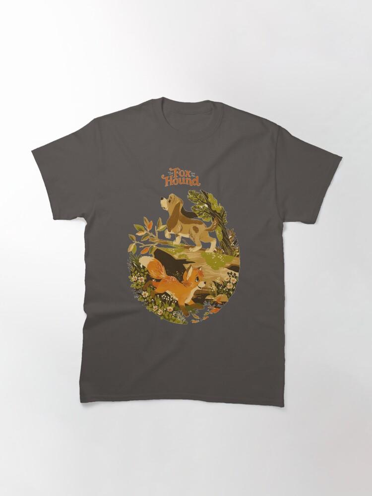 The Animals Cartoon fox and hound cute merch Classic T-Shirt