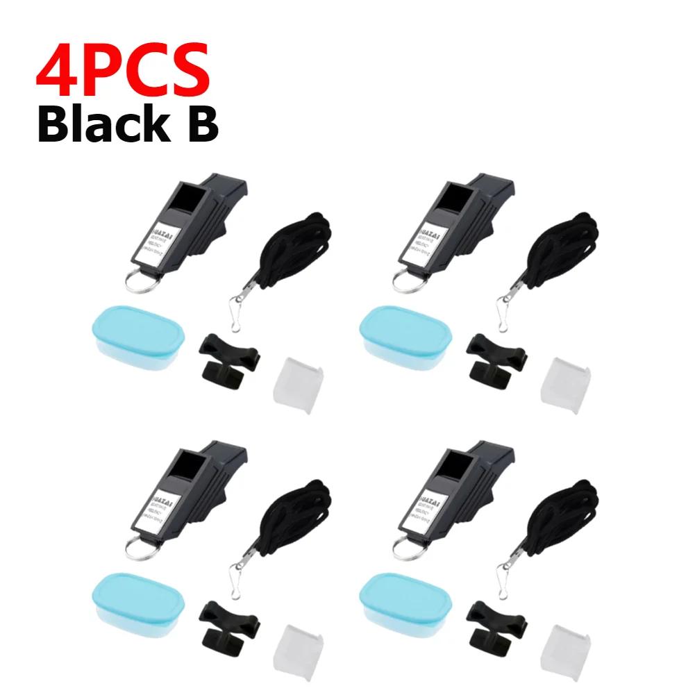 1-10PCS Professional Soccer Referee Whistle Coaching Basketball Football Whistles Seedless Plastic Whistles Basketball Whistles