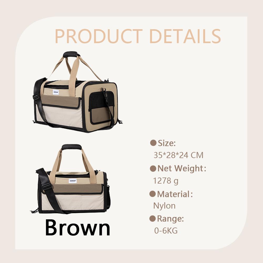 

Pet Air Tote Travel Backpack Outdoor Breathable Portable Bag Cat Outgoing Carrier Bag Travel Backpack For Cats Accessory