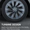 Wheel Covers for 4pcs Model Y Juniper 2025 Wheel Cover 20 Inch Wheel Trim Covers Tesla Accessories Wheel Rim Protector Cover