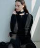 Noing Alpaca Muffler Knit (Black)