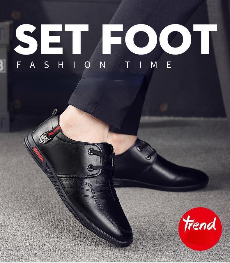 Cheap Leather Shoes Men Fashion Leather Genuine High Quality Luxury