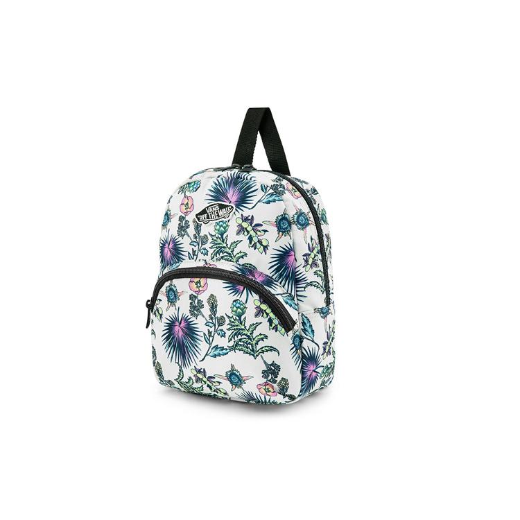 New Vans Canvas Backpack Regular Women's White VN0A3Z7WZFS