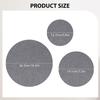 Plate Dividers China Storage Containers Protection for Coffee Saucer