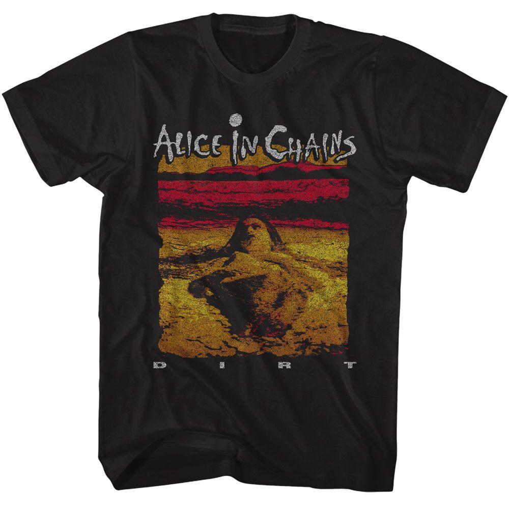 Men s Alice In Chains Alice In Chains Dirt Album Art T-shirt Small Black M