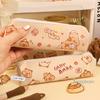 Canvas Capybara Pencil Bag Large Capacity Stationery Box New Stationery Bag