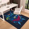 Heroic Legend Crest Carpet, Chair Rug,Rug for Office Bedroom Living Rooms, Doormat Decor Fan Gift Christmas Gift